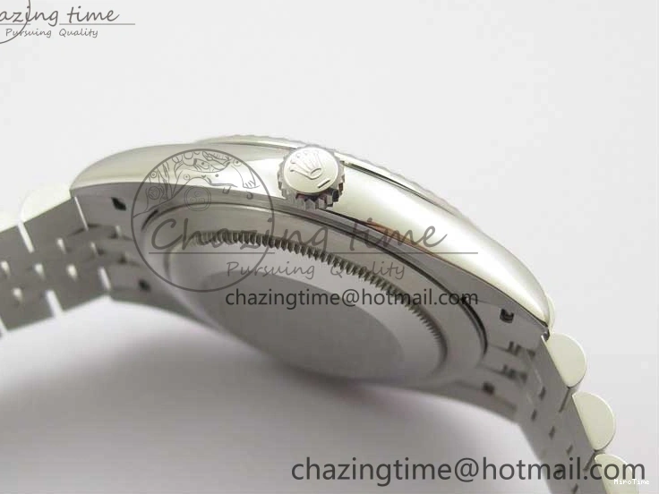 MiroTime 1231 Cozy New DateJust 41 126334 ARF 1:1 Best Edition 904L Steel Blue Diamonds Dial on Jubilee Bracelet A 2548